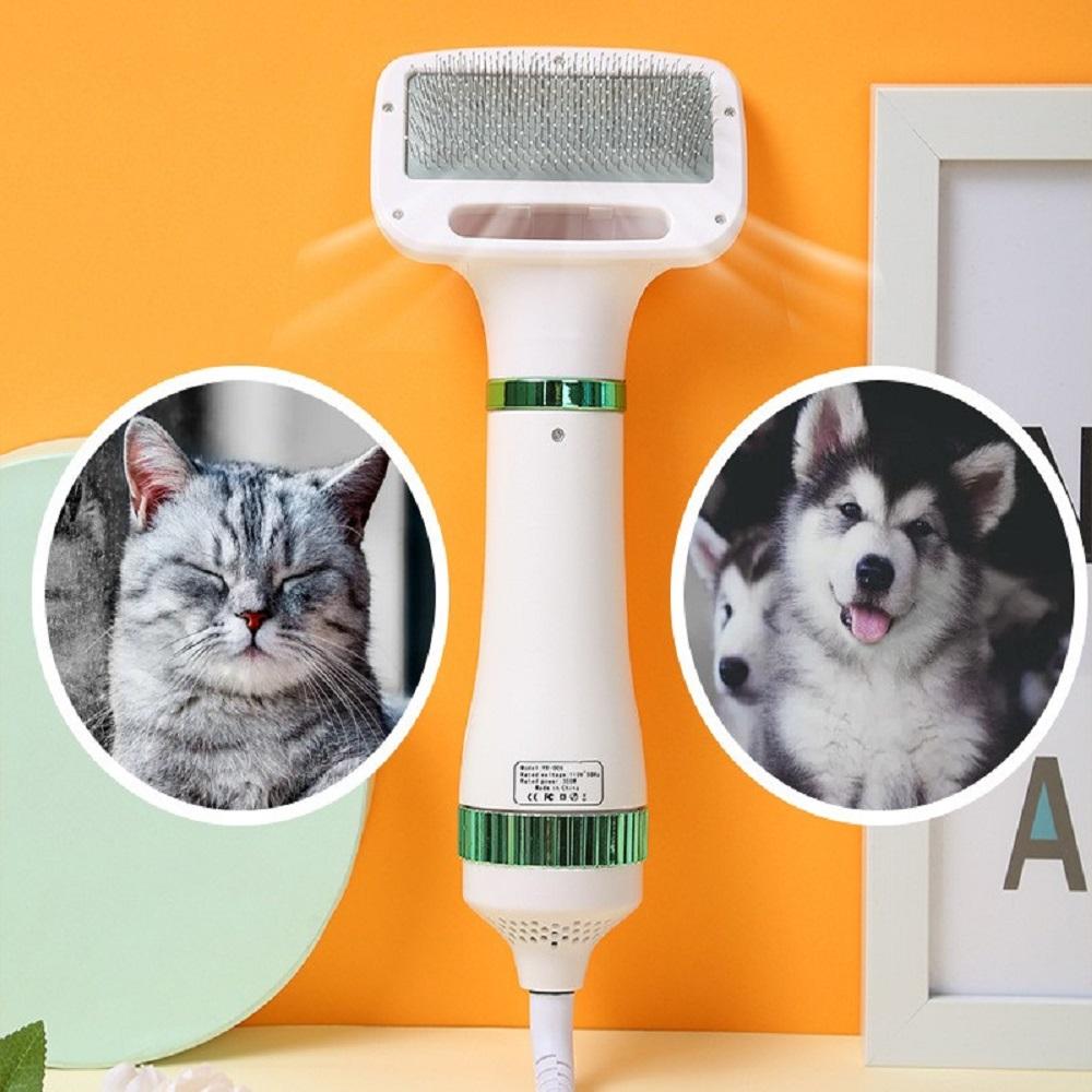 Pet Hair Dryer 2 in 1 Pet Grooming Hair Dryer Home Dog Cat Hair Dryer