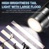 5000LM Ultra Bright Tactical Light Built-in Battery Powerful P70 LED Flashlights Emergency Spotlight Telescopic Zoom Flash Light