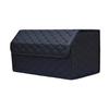 Leather Car Trunk Storage Organizer Box