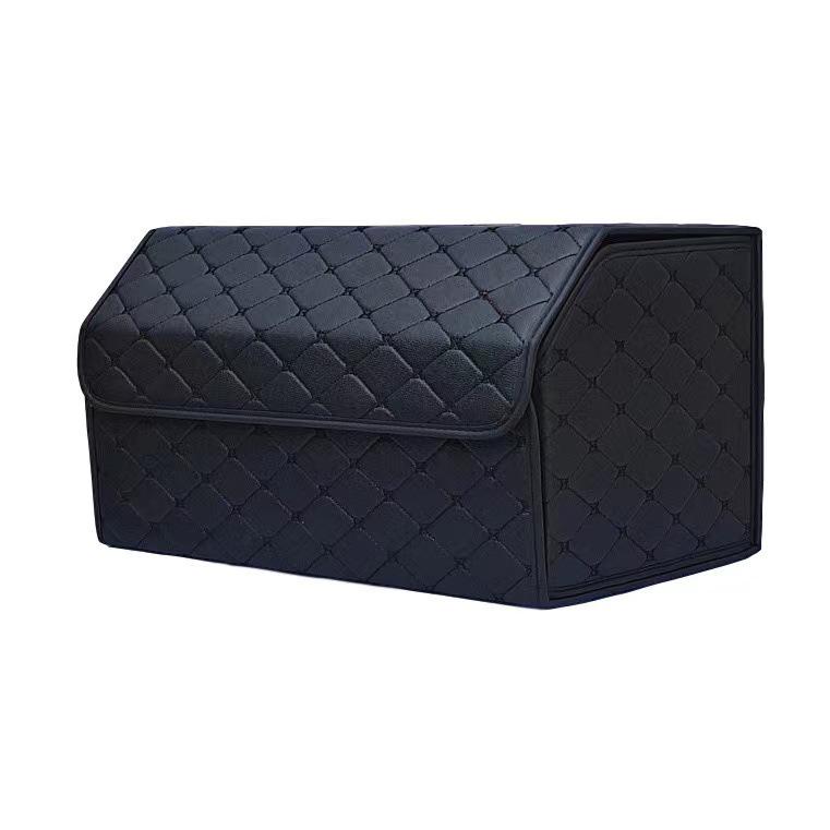 Leather Car Trunk Storage Organizer Box