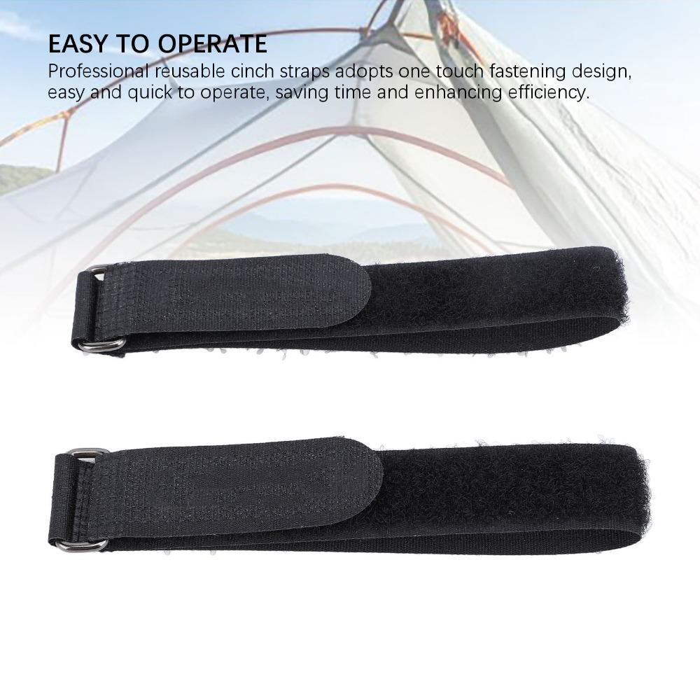 2 Pcs Reusable Hook and Loop Straps 11.8in Cinch Straps Durable Securing Straps  Organizer