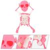 Dancing Skull Wind-up Dancing Skeleton Toy Simulation Spring Clockwork Toy  Desktop Ornament