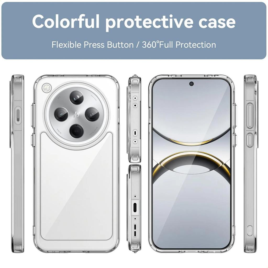 Phone Case For Oppo Find X8 , Clear Transparent Phone Case Cover For Oppo Find X8
