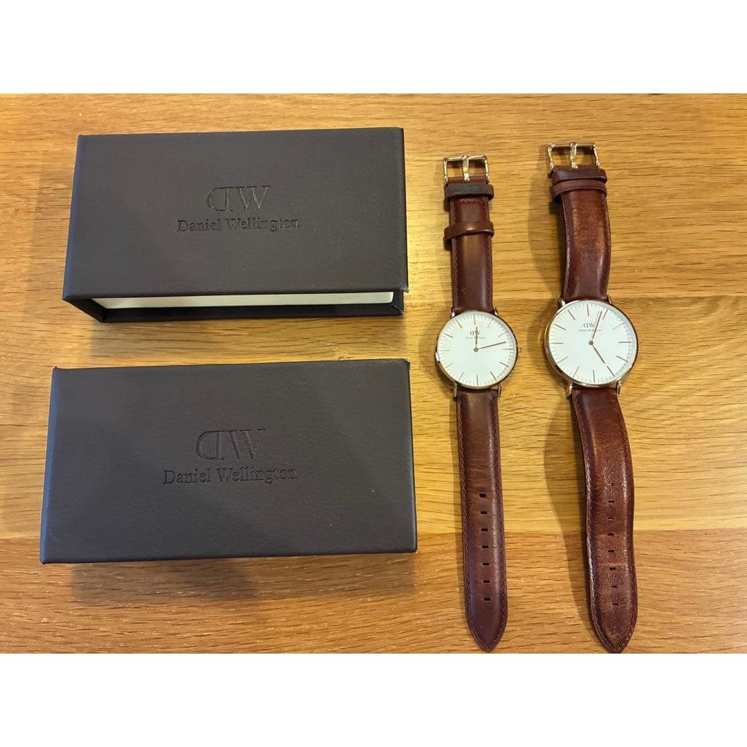 Used DW Daniel Wellington 40mm&36mm pair watch