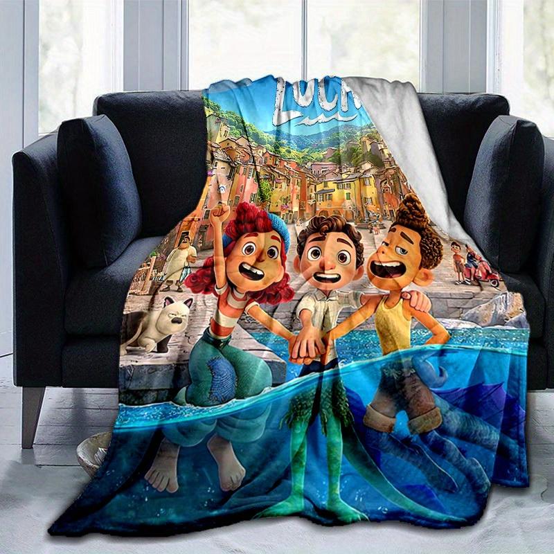 1pc, Luca's Adventure: Coastal Charm Home Decor Blanket Perfect for Couch, Bed, Travel, Camping, Car