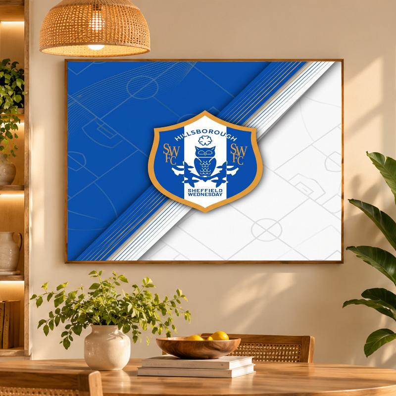 5D Diamond Painting Sheffield Wednesday DIY Full Drill Diamond Art Kit Home Decoration