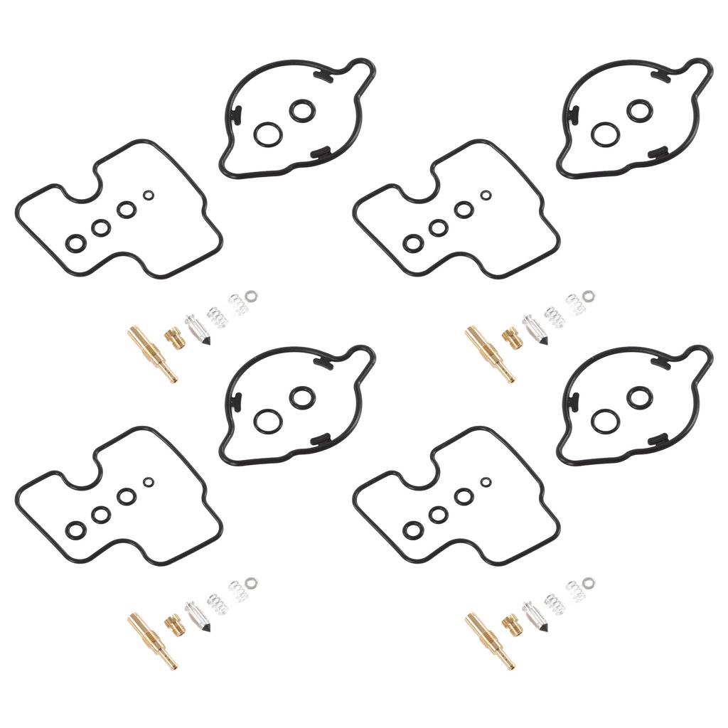 56pcs Carburetor Repair Kit Steel Rubber High Performance Replacement for CBR600F2 1991?1994