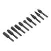 10PCS 45 Steel Carving Bit Set Compact Engraving Tool Multifunctional Rotary Burr Set