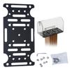 Universal Mailbox Bracket Professional Mailbox Mounting Plate for Most Mailboxes with Mounting Holes at the Bottom