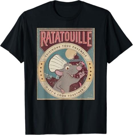 And PixarS Ratatouille Chef Remy LetS Cook Together TShirt S 4xl S