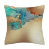Federa per Cuscino Decorativa Turchese Arte Astratta Federa per Cuscino a Strisce Divano Camera da Letto Auto Cuscino da Lancio
