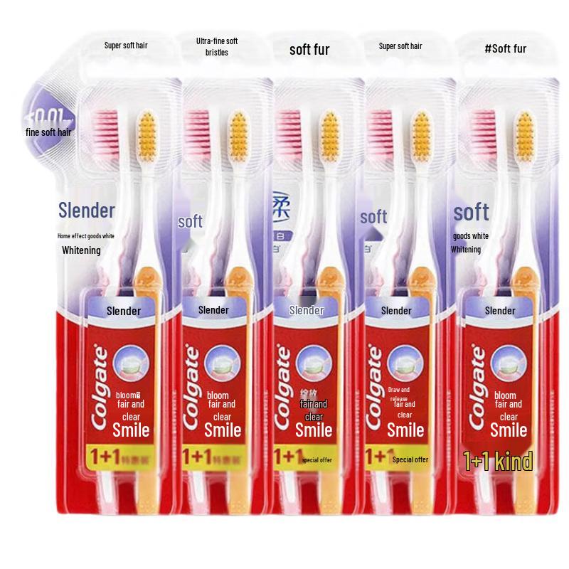 Colgate Slim Soft Deep Clean Toothbrushes, 10-Pack
