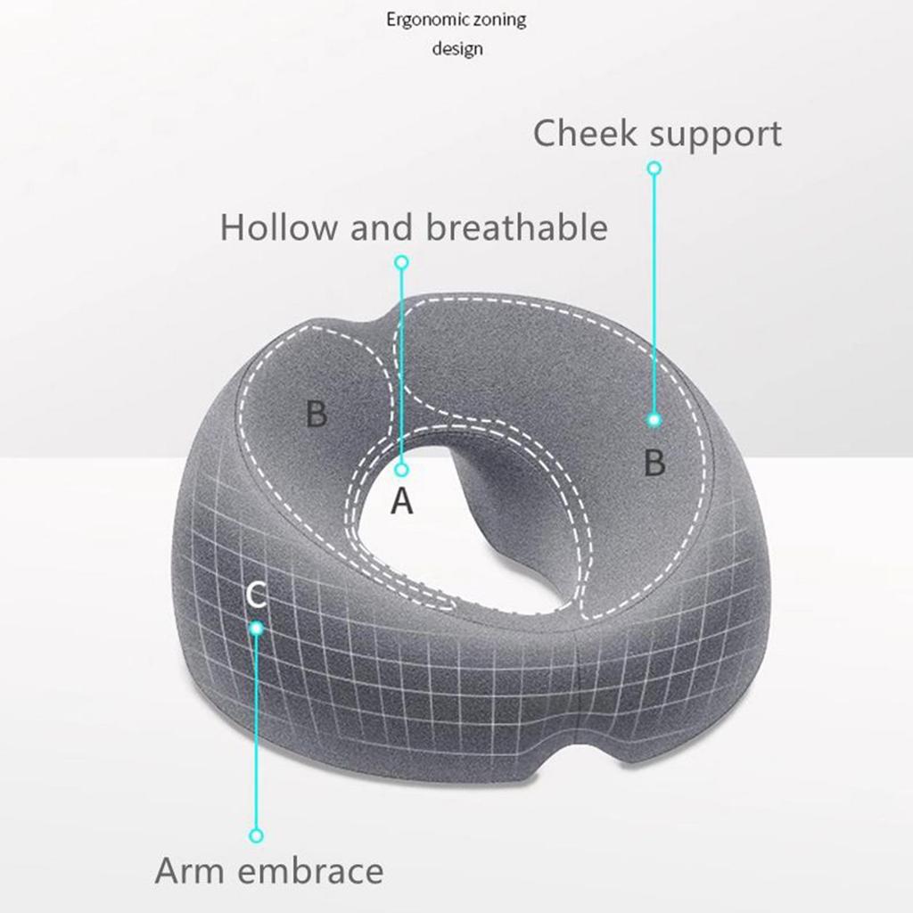 Polštář na spaní na břiše Pohodlný pro ležení na břiše Domácí masáž Opěrka hlavy