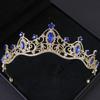 Crystal Bridal Crown Tiara Party Rhinestone Prom Diadem Headband Crown for Women Bridal Wedding Hair Accessories Jewelry Crown