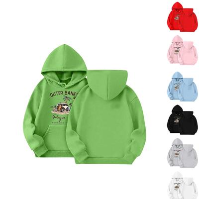 Children's Hoodie Boys And Girls Fashion Printed Long-sleeved Hoodie