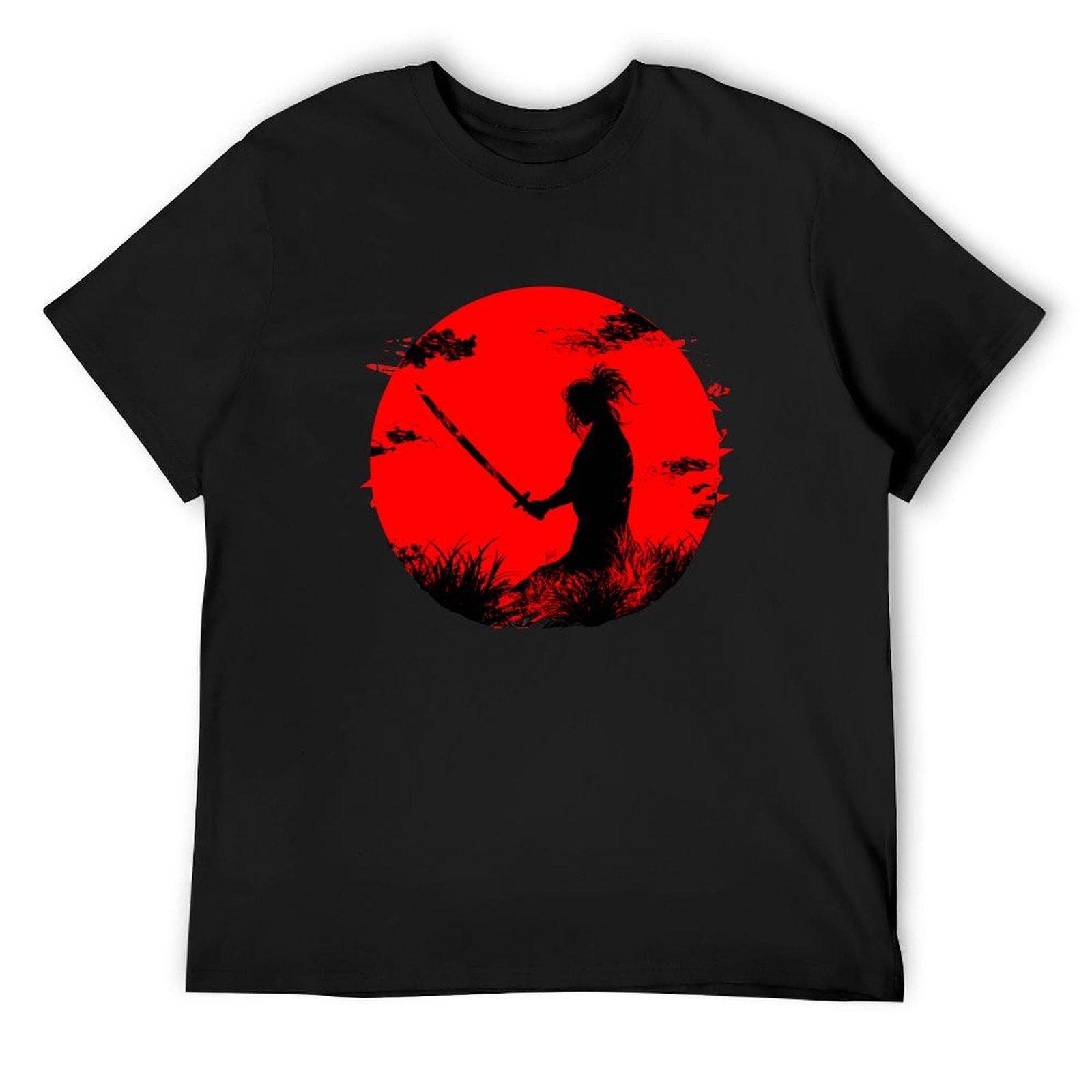 

Vagabond Samurai Miyamoto Musashi T-Shirt sports fans vintage graphic tee anime t shirts plus size tops t shirt for men 4XL