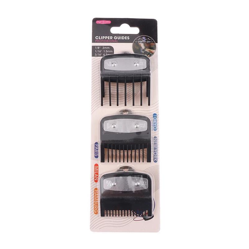 5/3/1PCS Limit Comb Set Black Hair Clipper Guards Replacement Guide Combs Trimmer Styling Tools Size 1.5mm 3mm 4.5mm 1Pcs