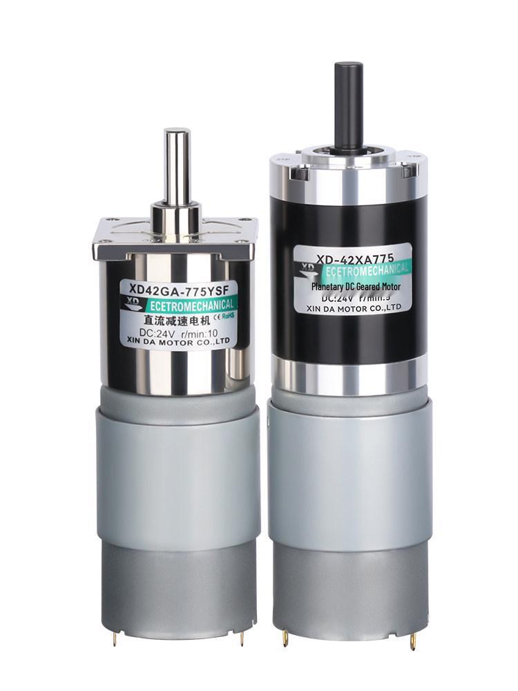 42GA-775 Adjustable 775 DC Planetary Gear Motor - Compact High-Power Low-Speed Electric Motor