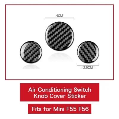 Schakelaar Cover Trim Kit in Koolstofvezelstijl voor Mini Cooper F54 F55 F56 F57 F60 JCW Countryman