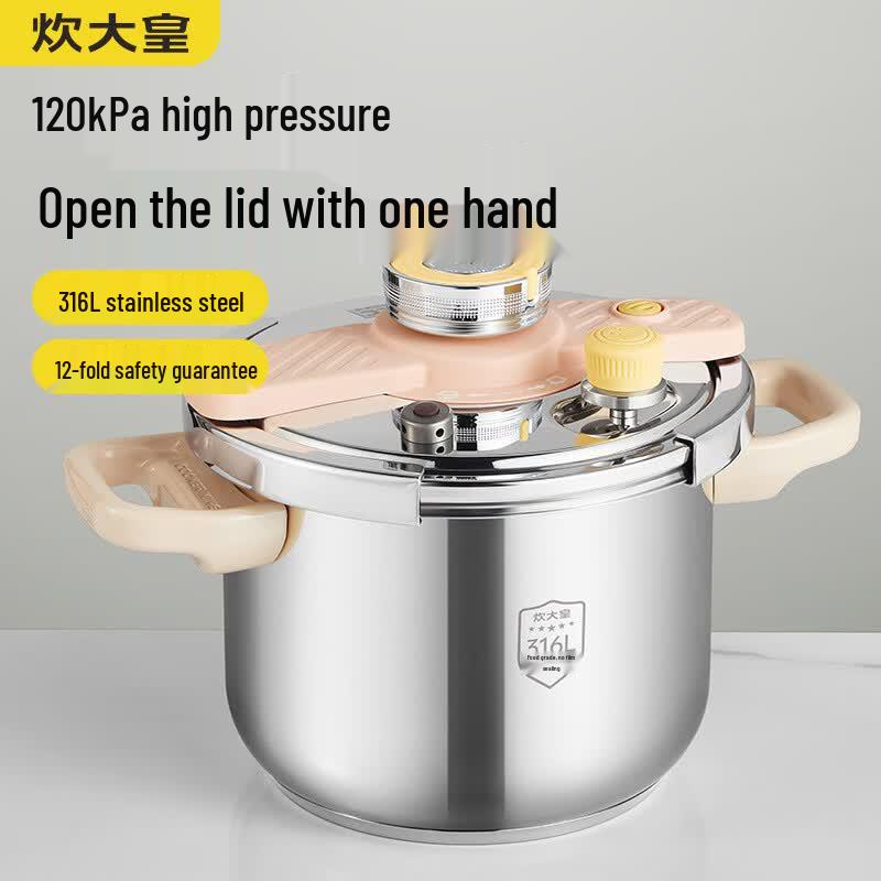 Chui Da Huang 316L Stainless Steel Pressure Cooker
