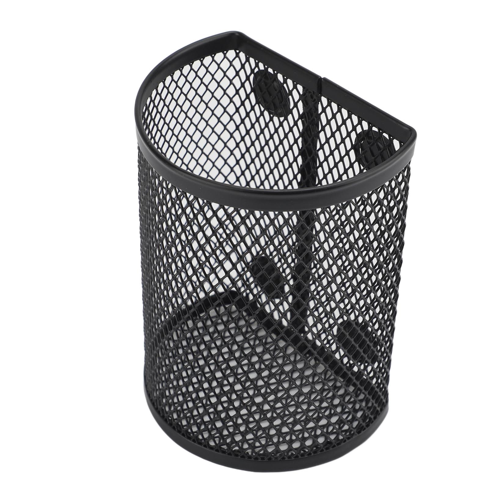 

Магнитный держатель для ручек Металлическая сетка Полукруглый Многофункциональный Большой вместимости Органайзер для канцелярии