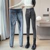 Plus Velvet High Waist Skinny Jeans for Women - Slimming, Thickened Pencil Pants