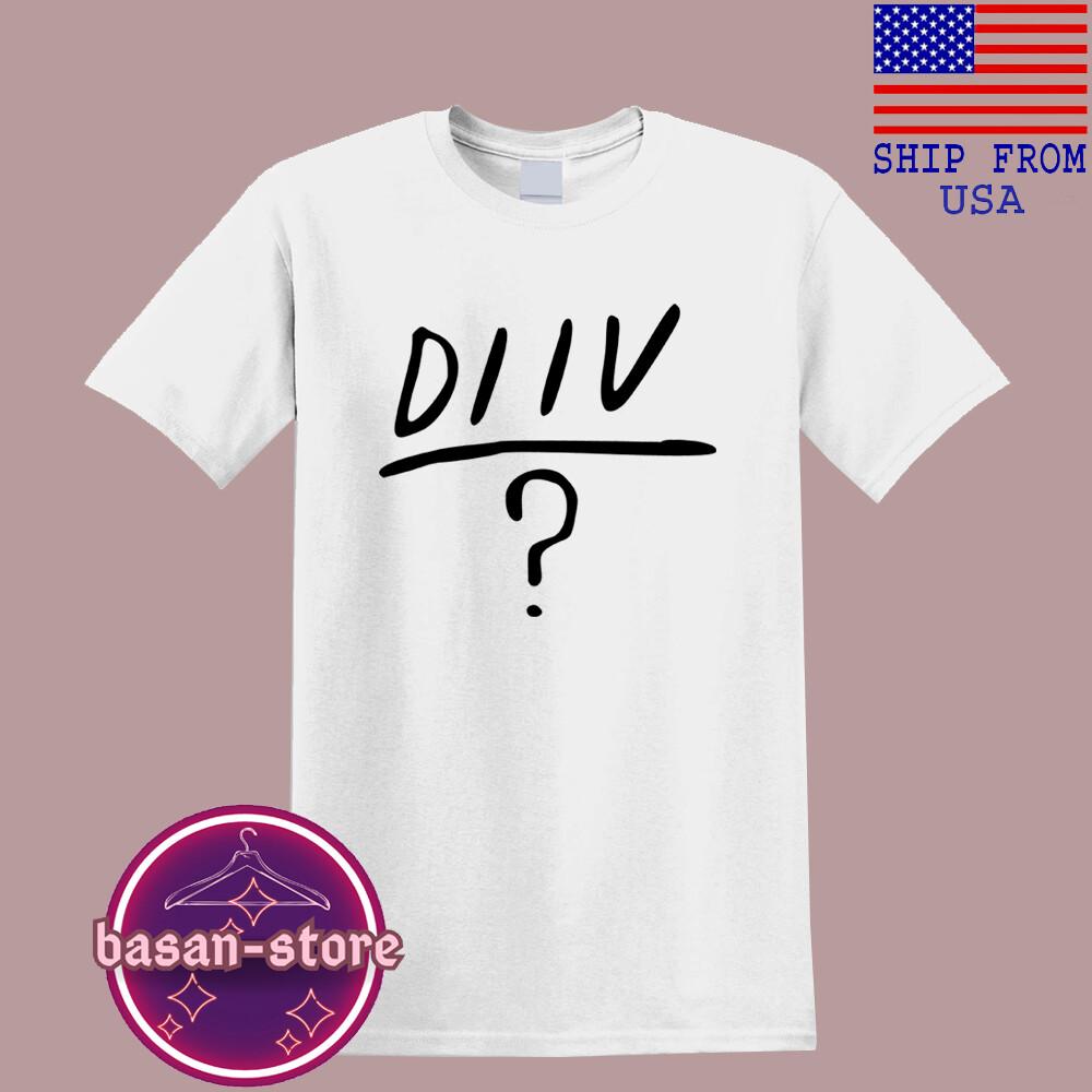DIIV Men#039;s White Size S5XL Unisex T-Shirt S