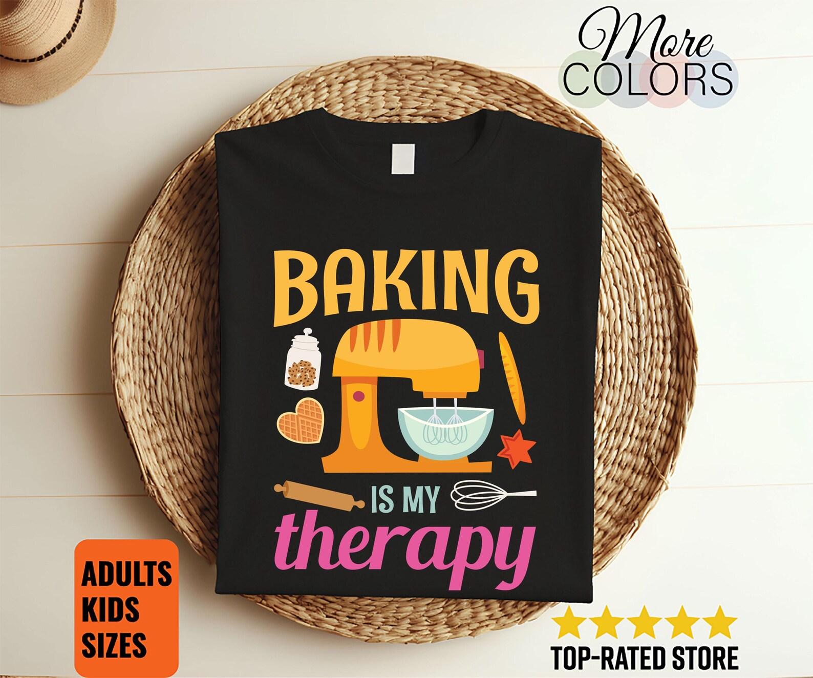 Baker Baking Lover Bakers Gift Funny T-shirt, Enjoy Cooking, Kitchen, Cookies Oven, Chef Shows, Making Cakes, Muffins Cupcakes Pies, Present 130
