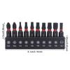 10Piece Alloy Torxes Bit Set Precise Machined Metric Size Slip Resistance Professional Tool Kit For Maintenance Tool
