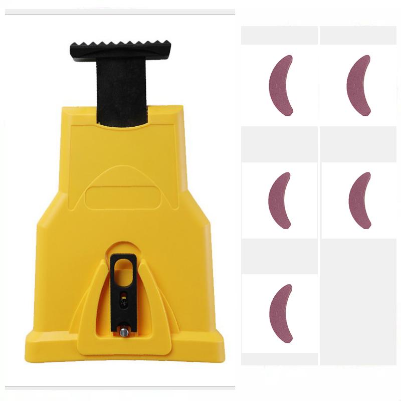 Professional Electric Chainsaw Sharpener Whetstone Tool For Woodworking Chain Saw Grinding Fixture Fast Sharpening Tool Durable Hardware Equipment