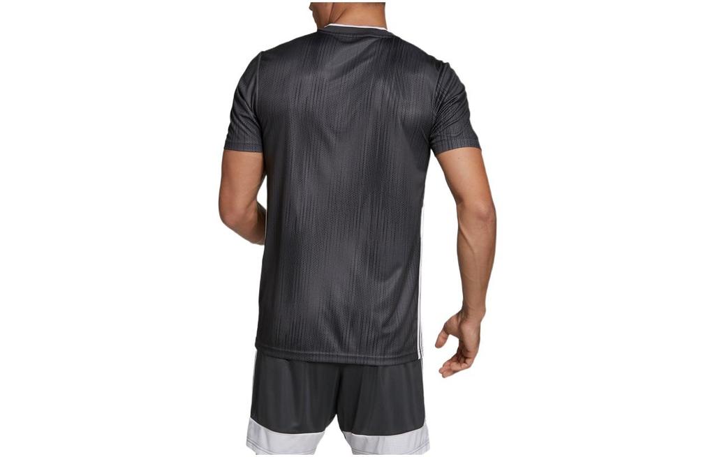 Adidas Soccer Jerseys Men's Black Moderate Straight Fit DP3534