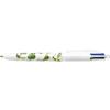 BIC 4 Colors Decor Ballpoint Pens Botanical Series Medium Point (1.0mm)