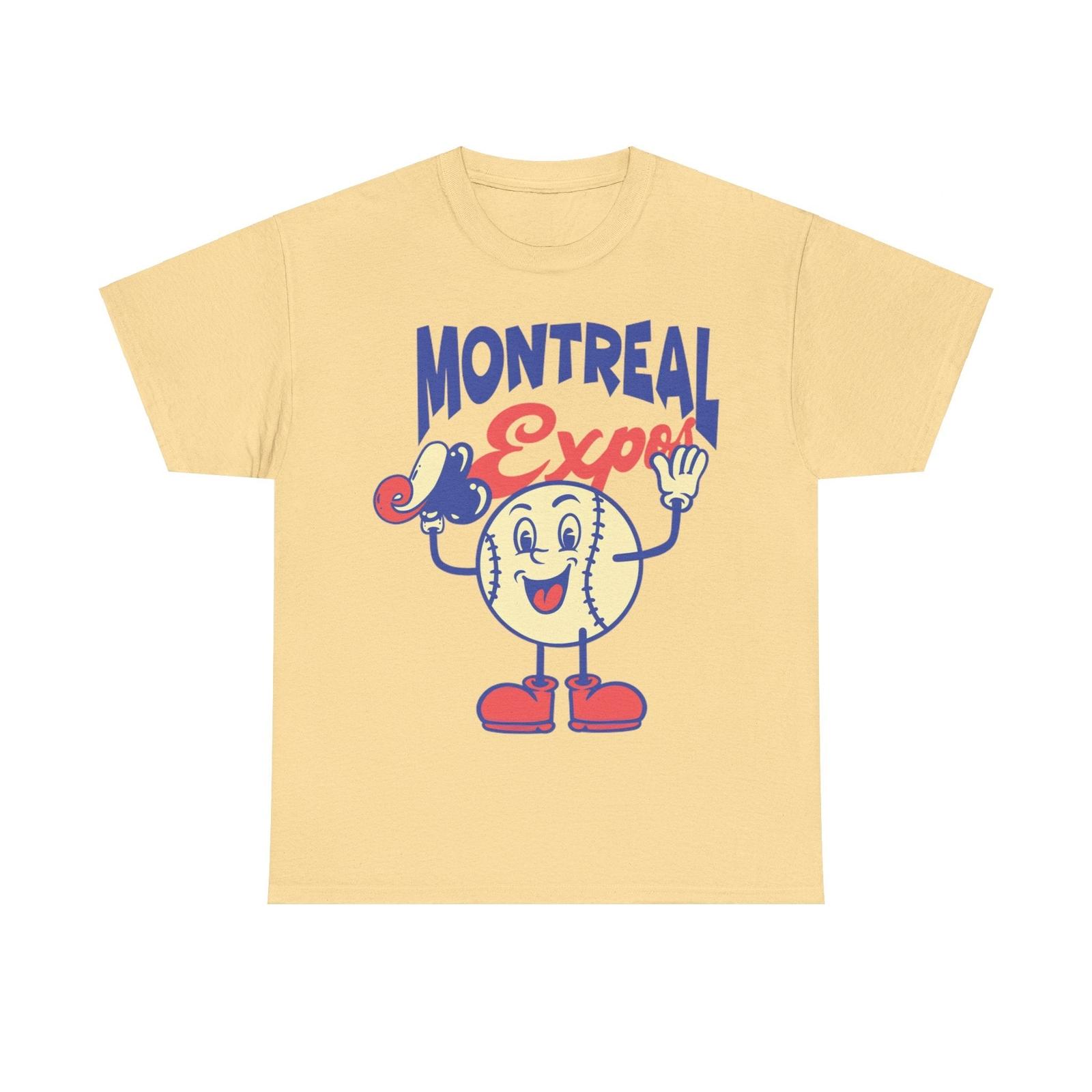 Montreal Expos Mascot Baseball T-shirt S