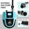 Stand  up air pump adapter hose set  including 7 air valve nozzles