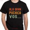 1 Piece Funny T Shirt Ala Gran Puchica Vos Spanish Unisexs Sh Vintage Soft Top For Everyday Wear Stylish Breathable Unisex