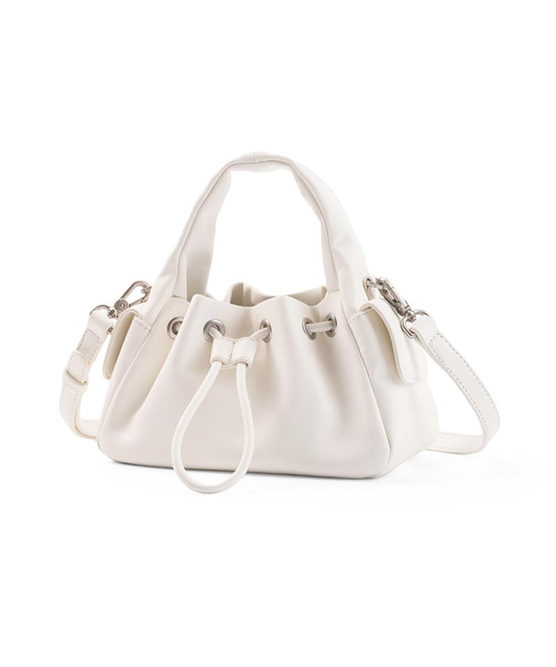 Vanwalk Mochi Leather Tote Bag [White]