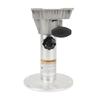 Boat Seat Pedestal Aluminum Alloy 360 Degree Swivel 335 to 490mm Adjustable Height Pedestal for RV Yacht Marine
