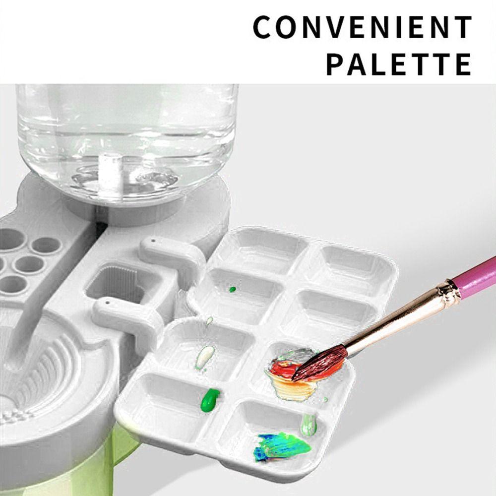 Large Capacity Paint Brush Cleaner Detachable Paintbrush Rinser Painting Cleaning Supplies  Kids