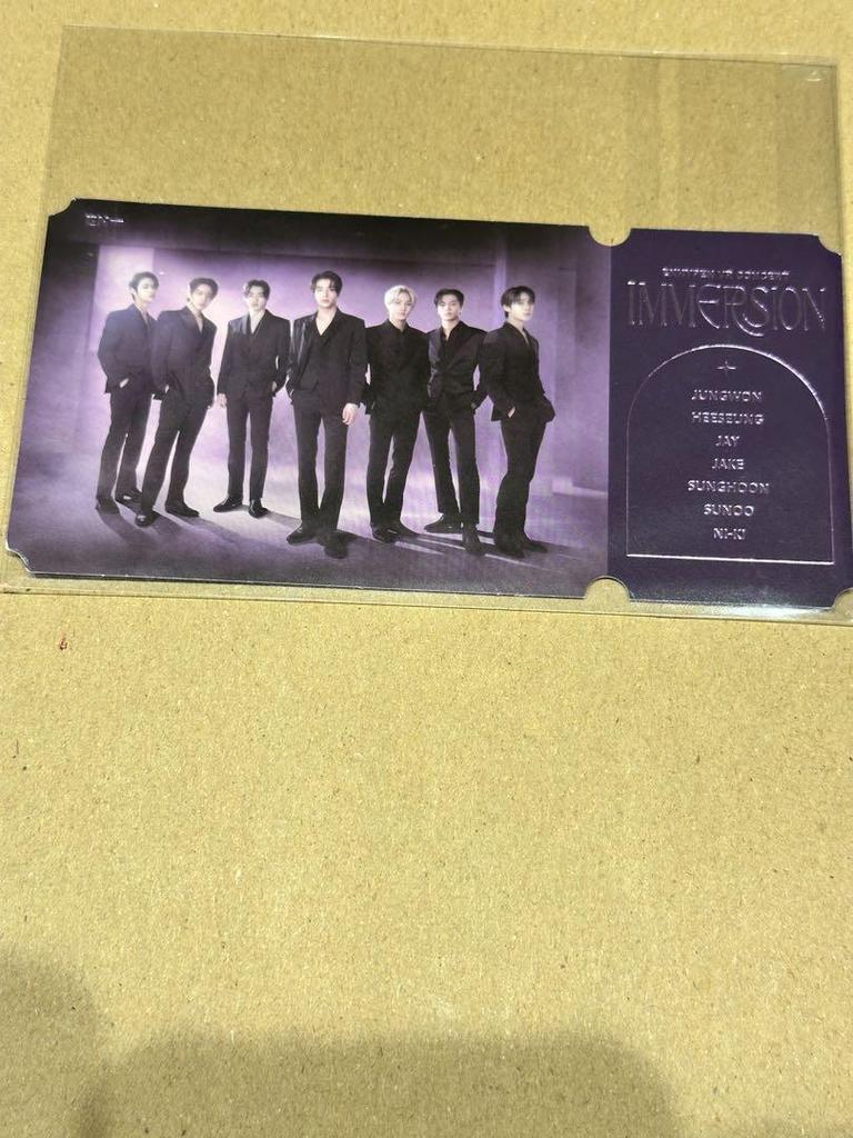 [USED] ENHYPEN VR IMMERSION JUNGWON 1st Edition Admission Bonus