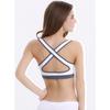 Shockproof Wirefree Cross Back Sports Bra for Running & Yoga