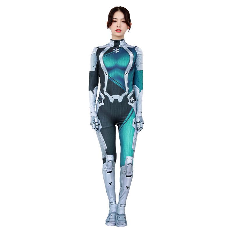 Film Luna Snow Cosplay Kostüm Damen Seol Hee Body Polyester Zentai Party Jumpsuit Halloween Kostüm Damen Asiatische Größe