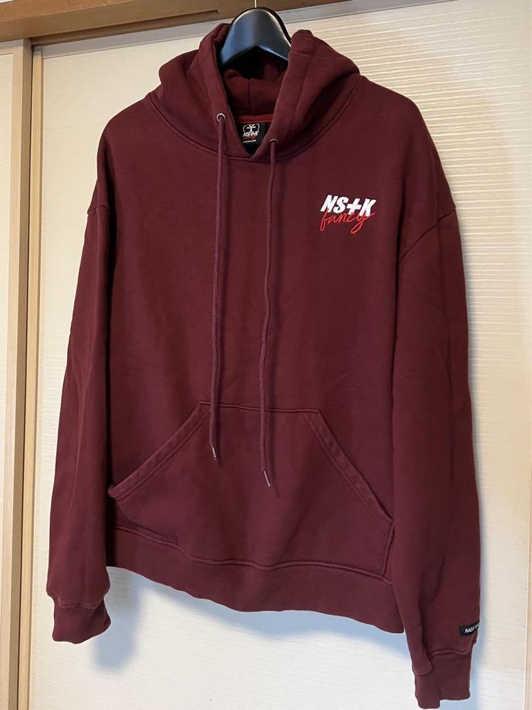 [USED] TWICE Sana Betty Boop NS+K Red Long Sleeve Hoodie, Size M