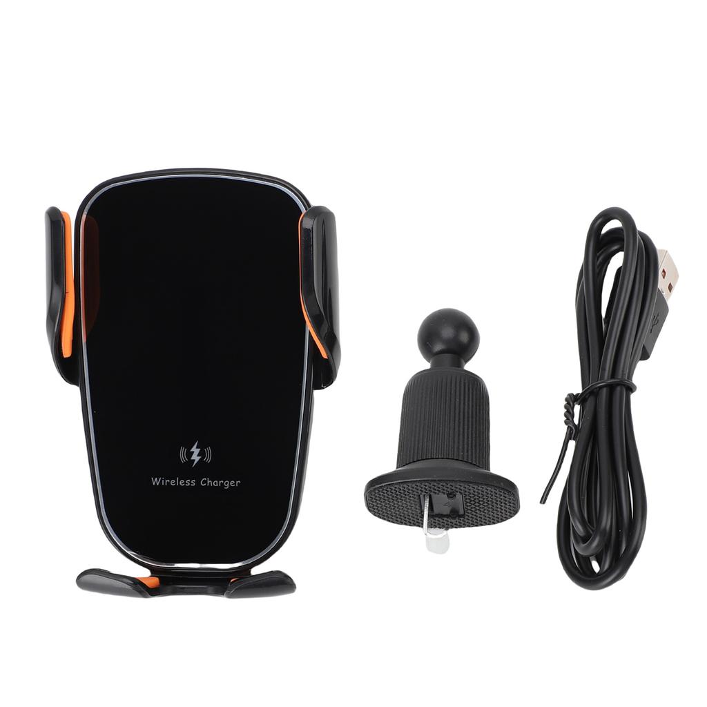 Wireless Car Charger 15W Fast Charging Wireless Charger Car Air Vent Phone Mount for 4.7 to 7.2 Inch Smartphones