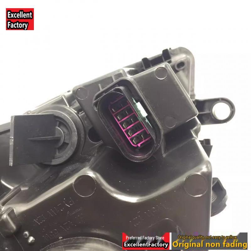 Compatible Headlight Assembly for 2012-2018 Volkswagen New Sagitar - Halogen, Original Quality