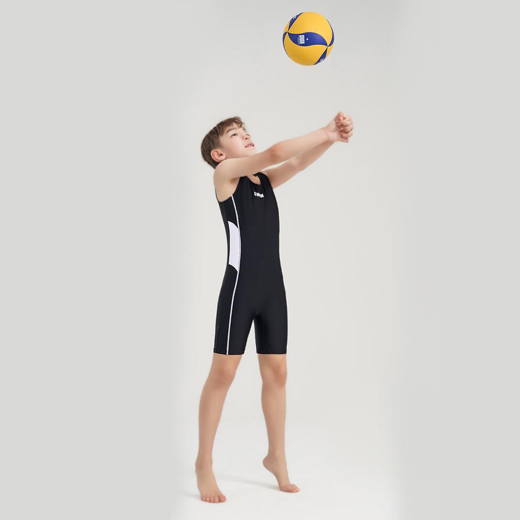 Maillot de bain une pièce pour enfants maillot de bain gilet d'entraînement professionnel pour garçons short de bain maillot de bain sportif professionnel pour piscine