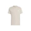 Essential T Shirts Men's Beige Crew Neck Moderate Straight Fit IJ8685