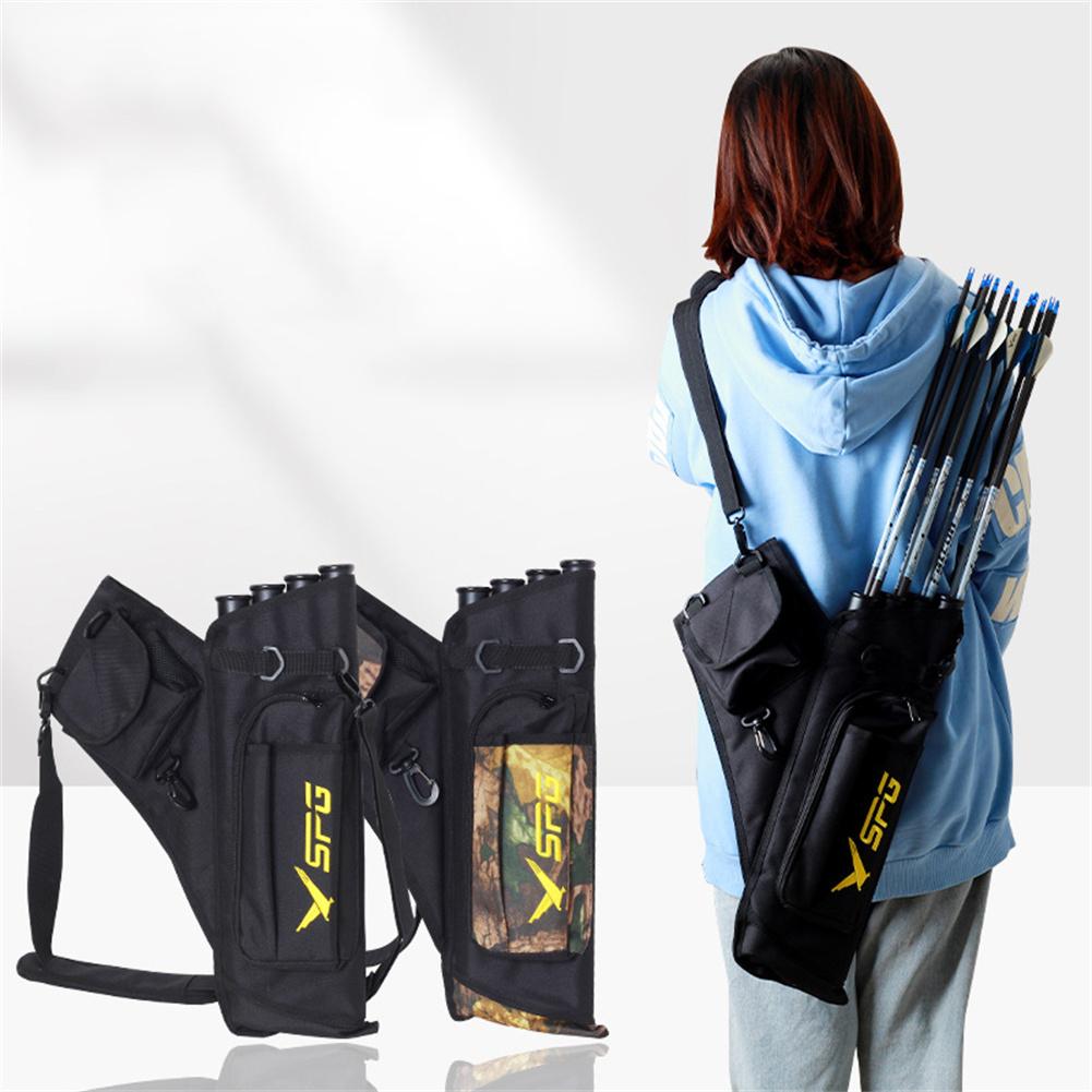 Four-tube Archery Quiver Outdoor Large-capacity Arrow Holder Storage Bag For Competitive Bows Arrows