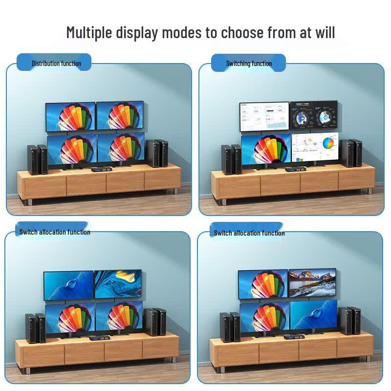 MT-viki 4x4 HDMI Matrix Switcher with Seamless Switching & Video Wall