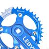 Crankset Lightweight Aluminum Alloy Square Taper Single Speed Narrow Wide Chainring 170mm