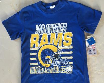 90s Vintage Los Angeles Rams 1992 NFL Football Deadstock Dead Stock T-Shirt - XS X-SMALL
